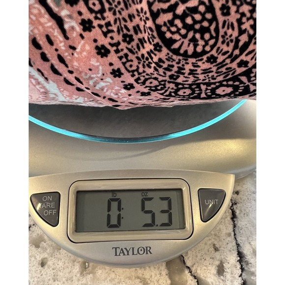 Victoria's Secret M/L Boho Swimsuit Cover Paisley Rhinestone Kimono Slou… - Picture 8 of 8